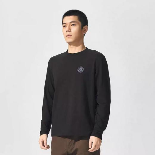 北及弧 户外休闲 棉质长袖圆领T恤 CX207 商品图0