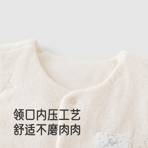 【商场同款】英氏儿童背心熊夹棉百搭纯色外搭可爱2025新款 商品图2