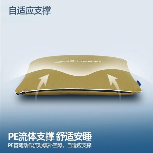 单导自适应PE软管流体枕头透气枕头单人可机洗1.3KG枕套低枕护颈 商品图1