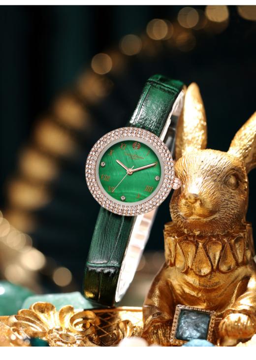 【Clous Krause女士皮带石英手表81338960】宛若璀璨的星空之美，是神秘与优雅的交织，每个人的内心，都有这一片点点星光腕上的这一块手表，也是一种心情的表达 商品图3