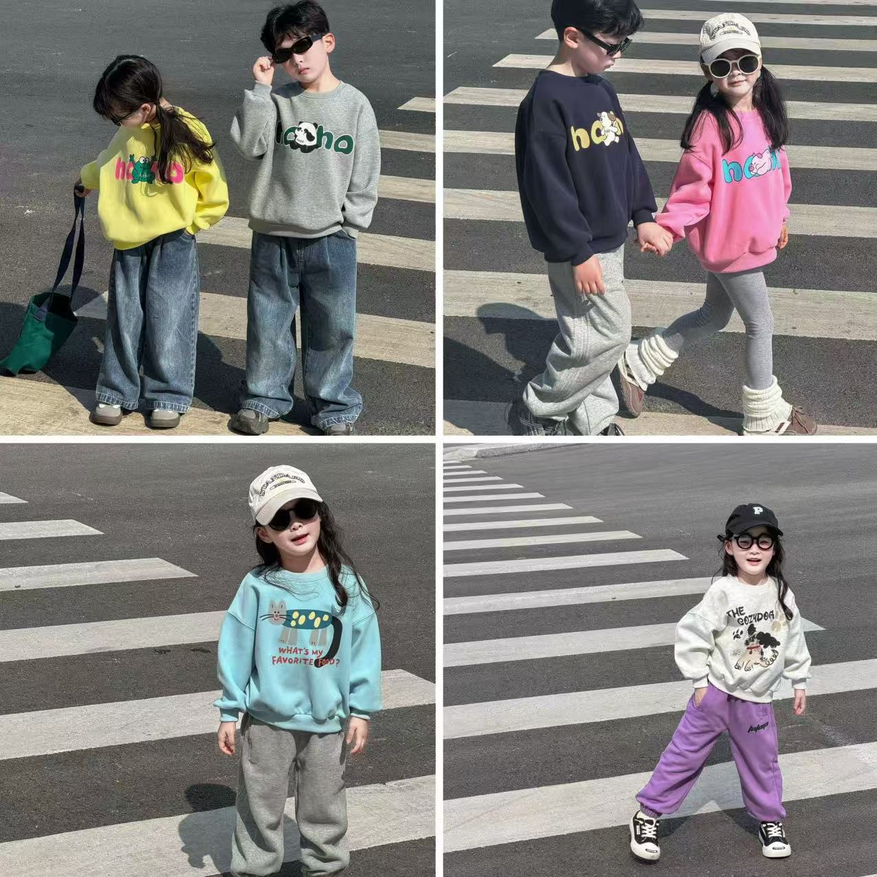 买到就是赚到‼️【59.9/任选 3件‼️】秋季上新儿童A类卫衣多巴胺缤纷色彩男女童百搭休闲纯棉卫衣糖果色长T