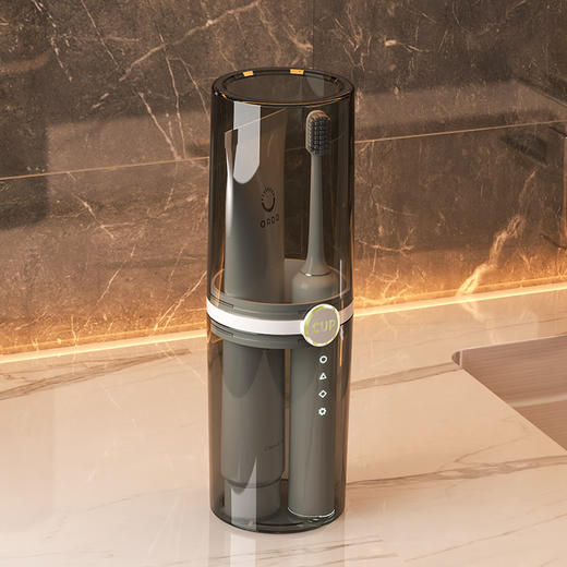 雀说 旅行漱口杯轻奢高级牙刷杯情侣便携收纳盒 商品图7