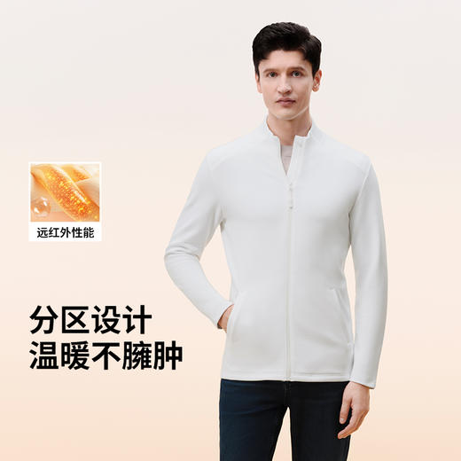 拇指白小T热力加绒外套 商品图0