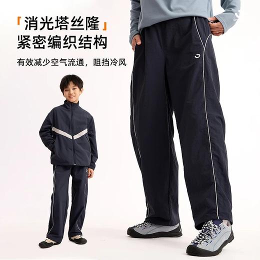 2025龙之涵秋冬新品美式直筒运动裤亲子款100-185码全A类 商品图3