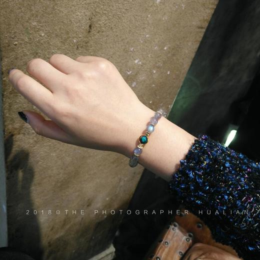 钻石豪门6000积分守护天然彩光灰月光石小众设计 商品图1