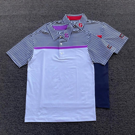 原单正品FJ 高尔夫短袖体恤，快干透气。
尺码 M L XL
M 胸围105  L 胸围110   XL 胸围115 商品图0