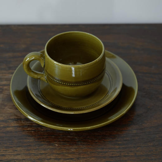 瑞典Old Hoganas珍珠墨绿三件套 商品图2