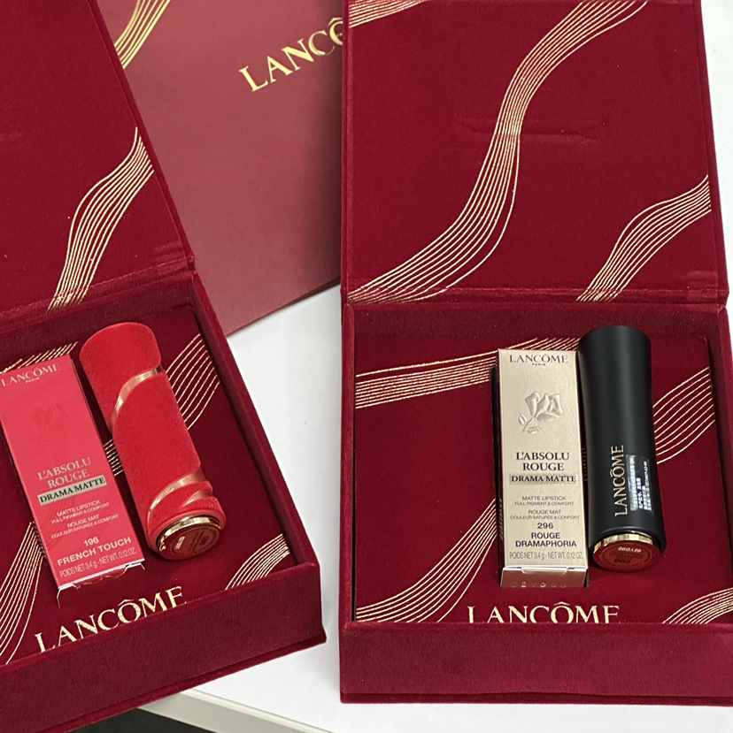 原价390 兰蔻限定款196/296色号 带礼盒礼袋