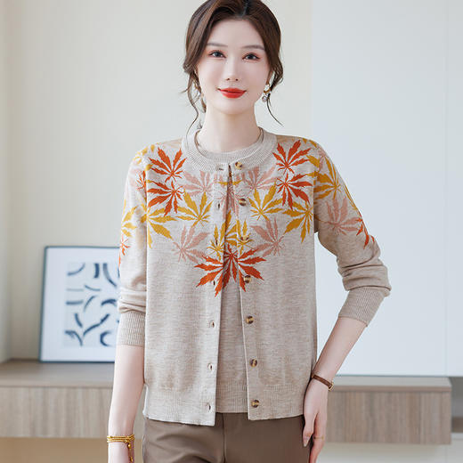 W003-2532-105-168妈妈装秋 商品图4