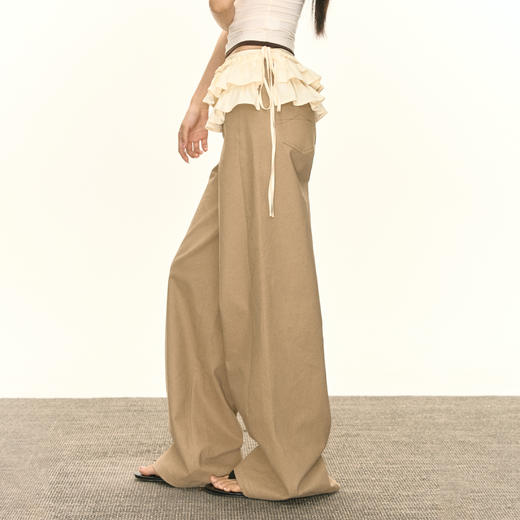 Ariseism 美式复古设计感裙帘短款屁帘围裙帘摆裙搭配装饰 商品图3