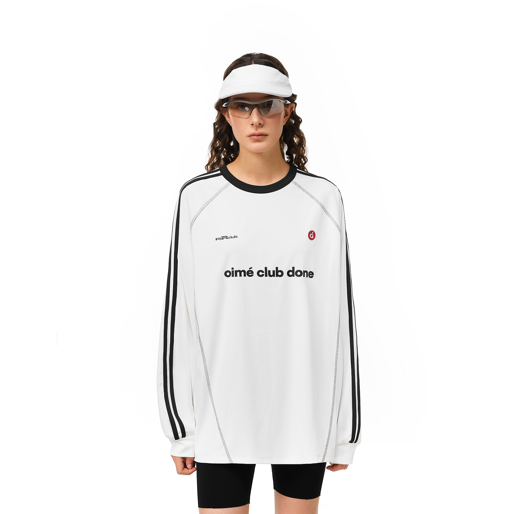 FDR官方店 UPF200+防晒功能性袖子压织带速干长袖T恤男女秋季上衣