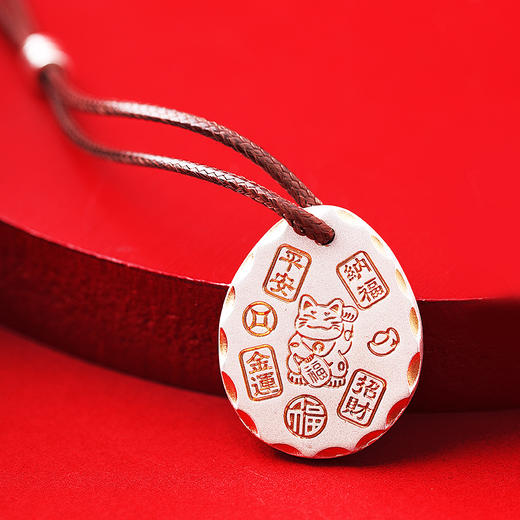 吉言银吊坠 商品图2