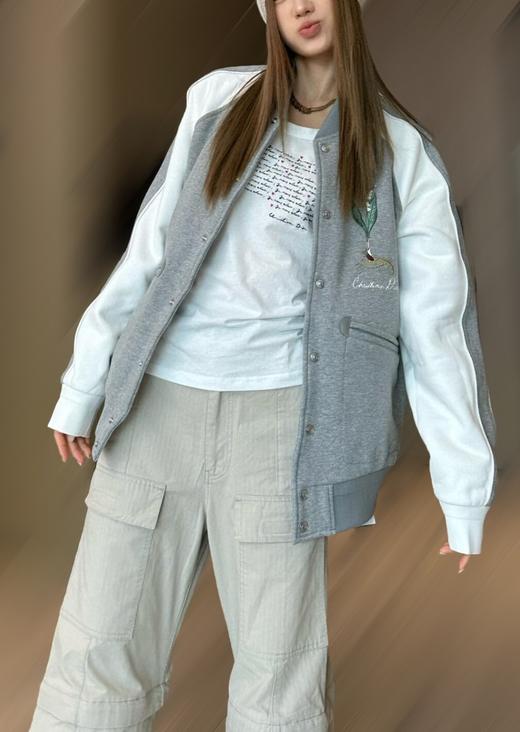 中性款刺绣棒球夹克外套010 商品图3