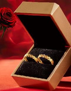 中国钱币博物馆×朱炳仁·铜 有钱花戒指 商品图2