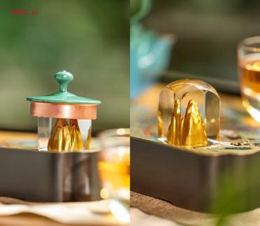 朱炳仁铜 春山集瑞茶礼套装 商品图1