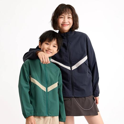 【100-185码】2025秋冬新品龙之涵美式撞色立领运动外套亲子款全A类 商品图11