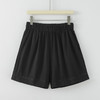 GYH 7352松紧腰高腰A字阔腿短裤显瘦轻薄休闲裤 商品缩略图1