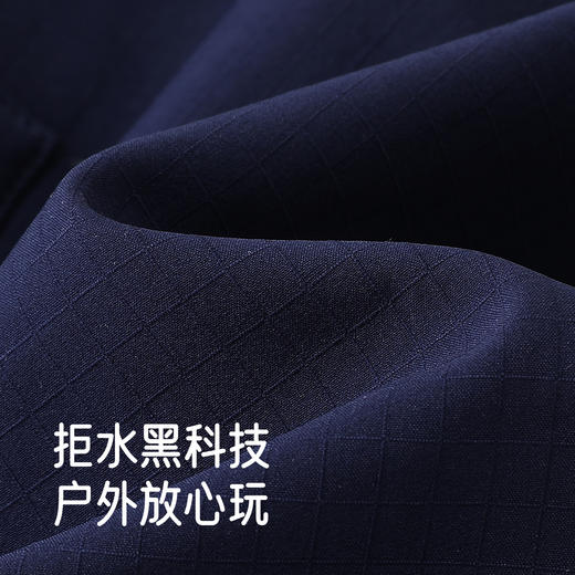 【商场同款】英氏冬装长裤加绒蓝色舒适百搭男宝宝秋冬新款 商品图1