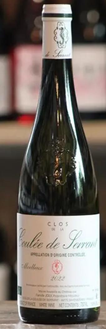 Nicolas Joly Vignobles de la Coulee de Serrant 'Clos de la Coulee de Serrant'尼古拉斯乔利赛宏河园甜白葡萄酒2022 商品图0