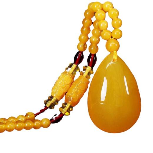 雀说新款长款复古百搭衣服项链女挂件水滴吊坠民族风网红饰品AL79691 商品图4