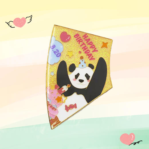 2025北动熊猫生日系列冰箱贴 商品图2