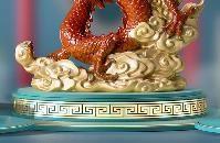 朱炳仁铜龙十二生肖- 升龙（彩色） 商品图3