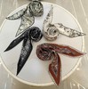 优品堂『絮语』绫罗绸缎的“绫”桑蚕丝菱形巾与三角巾 商品缩略图0