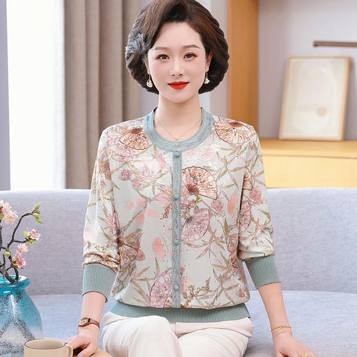 W050-8176-63-108妈妈装秋季2025 商品图0