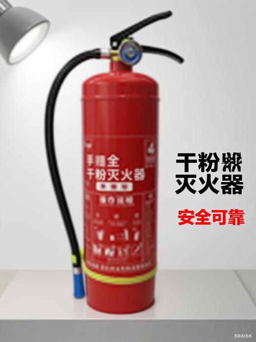 【HDXK】巨治：手提式干粉灭火器 4公斤 1个 商品图2