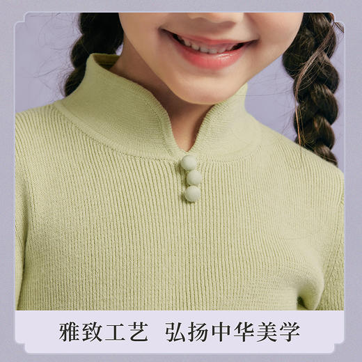 笛莎Deesha观山见女童毛衣2025秋女童毛衣 商品图3