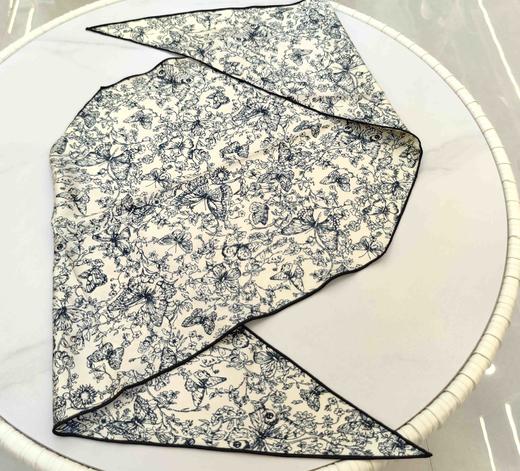 优品堂『絮语』绫罗绸缎的“绫”桑蚕丝菱形巾与三角巾 商品图9