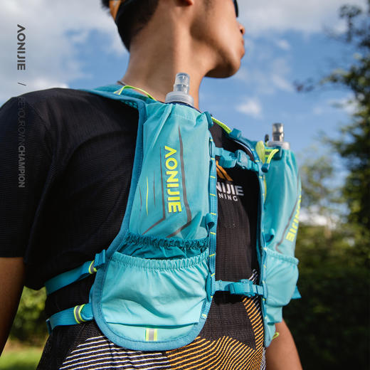 奥尼捷运动背包越野跑步背心骑行背包轻量透气跑步登山越野包5L骑行包 C9107 商品图5