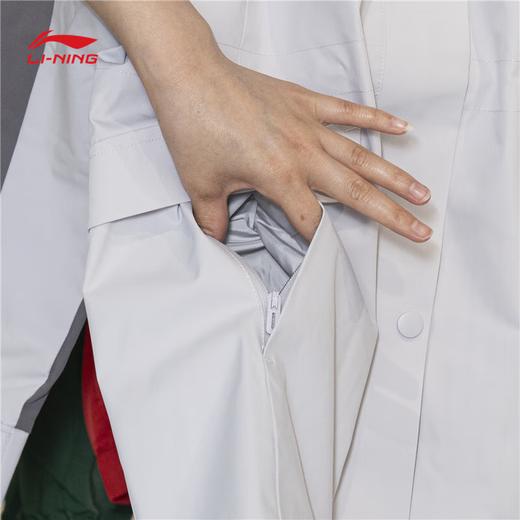 李宁运动风衣女子2025秋季新款团购系列百搭梭织连帽外套AFDVC62 商品图8