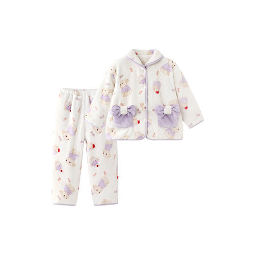 【商场同款】英氏儿童内衣套装长袖长裤冬季居家服保暖新款 商品图4