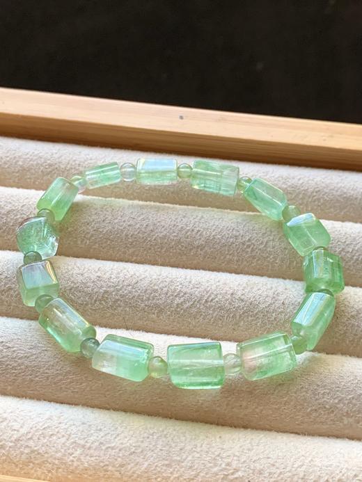 西瓜绿碧玺手串 商品图3