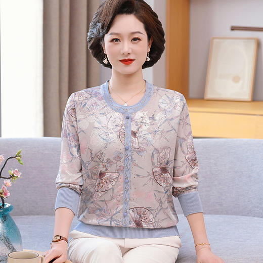 W050-8176-63-108妈妈装秋季2025 商品图3