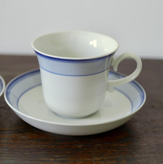 【苏州】日本Nitto蓝色咖啡杯碟 商品图3