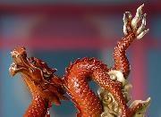 朱炳仁铜龙十二生肖- 升龙（彩色） 商品图2