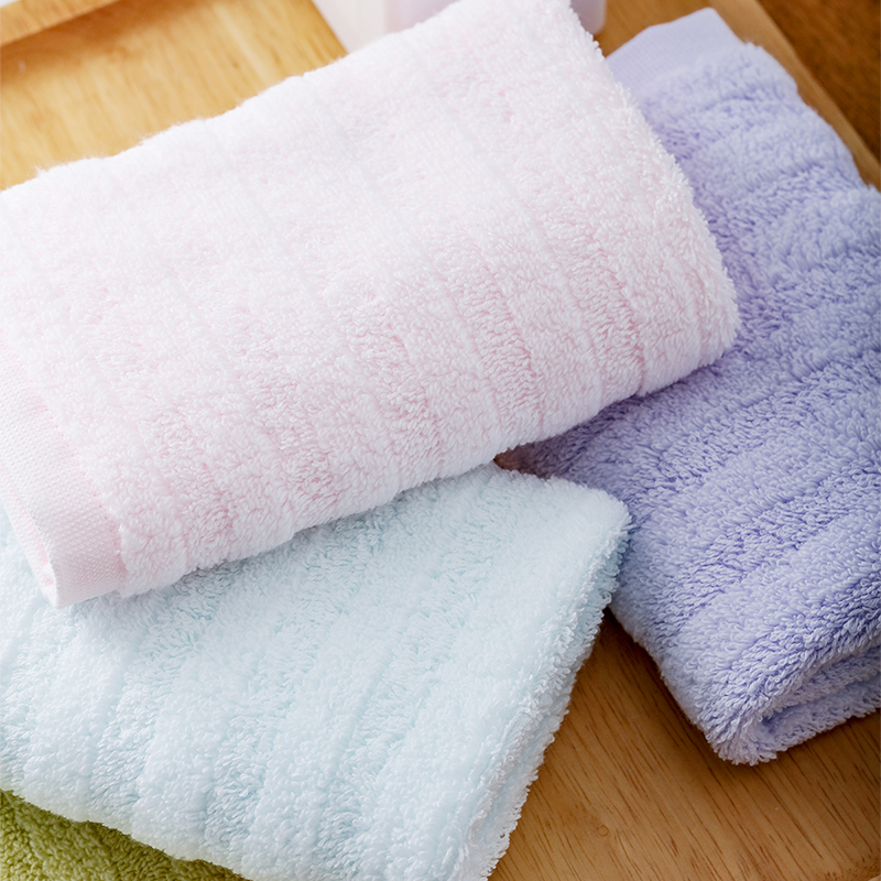 内野J-无捻蓬松柔软方巾 34*35cm