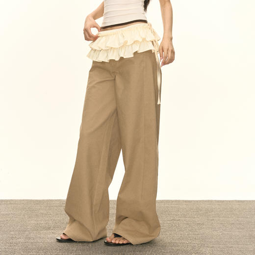 Ariseism 美式复古设计感裙帘短款屁帘围裙帘摆裙搭配装饰 商品图2