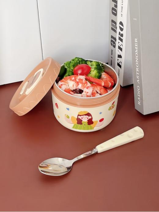 👏学生党/上班族的饭搭子‼️【德国易铂Yispot芝士圆饭盒三件套】(赠送保温袋+芝士勺)💥挖到宝了！ 😍这个芝士圆饭盒三件套直接解决我 N 个烦恼💥 商品图5