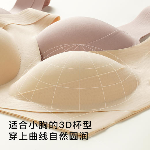 【隐形粉底液内衣】夏季薄款内搭无痕交叉提拉防下垂减压美背文胸诗情舞韵 商品图6