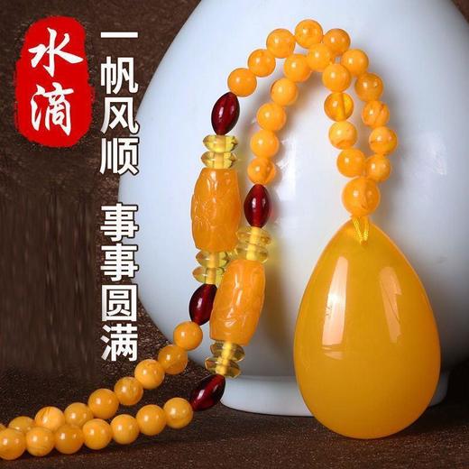 雀说新款长款复古百搭衣服项链女挂件水滴吊坠民族风网红饰品AL79691 商品图0