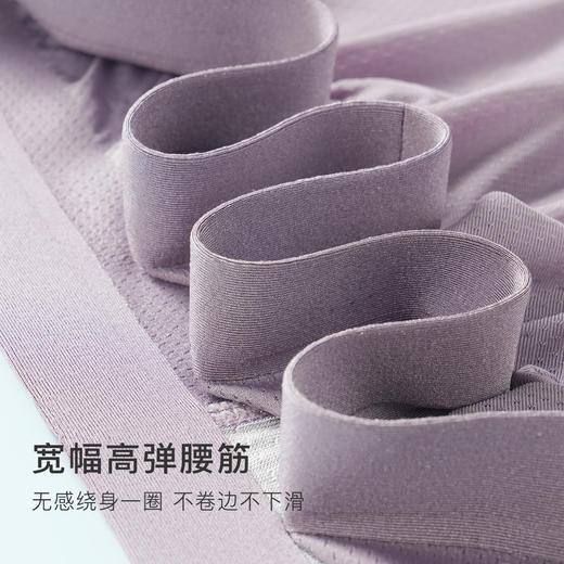 【3条装】夏季薄款无痕冰丝网眼透气平角内裤男舒适大码不夹臀A-2303凉感网孔内裤 商品图4