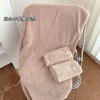 【浴室好物三件套】柔软吸水🛁告别湿漉漉！珊瑚绒浴巾+干发帽+毛巾，精致包边不掉毛，4色可选🌈让洗澡更舒适✨ 商品缩略图3