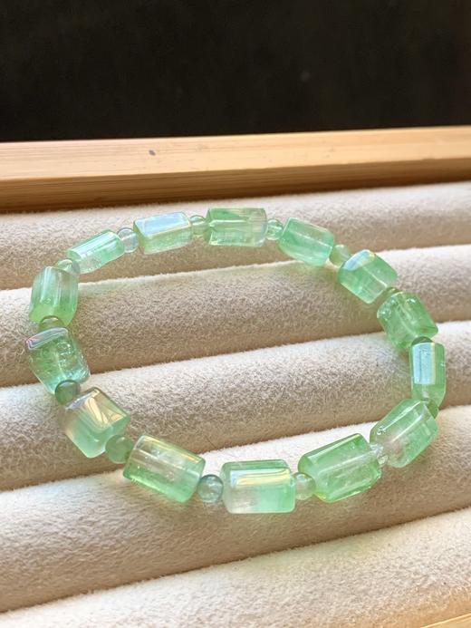 西瓜绿碧玺手串 商品图1