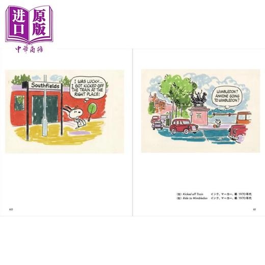 【中商原版】史努比旅行漫画绘本 日文原版日韩 旅するピーナッツ。TRAVELING PEANUTS 商品图2