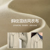 【08/19新品】熙世界风衣外套女2025秋季新款高级感气质宽松休闲中长款收腰大衣 商品缩略图2