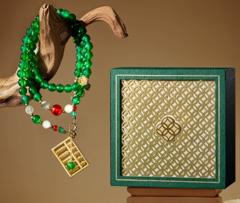 朱炳仁铜金算玲珑挂件 商品图4