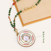 五帝钱 碧玉南红项链圆满喜气小罗盘 商品缩略图1